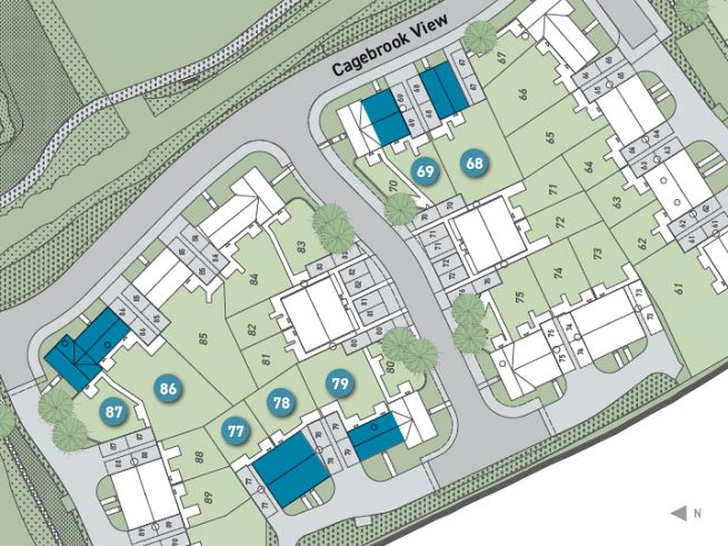 Site plan - artist's impression subject to change